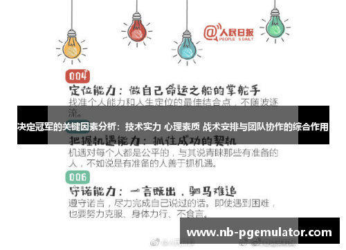 决定冠军的关键因素分析：技术实力 心理素质 战术安排与团队协作的综合作用